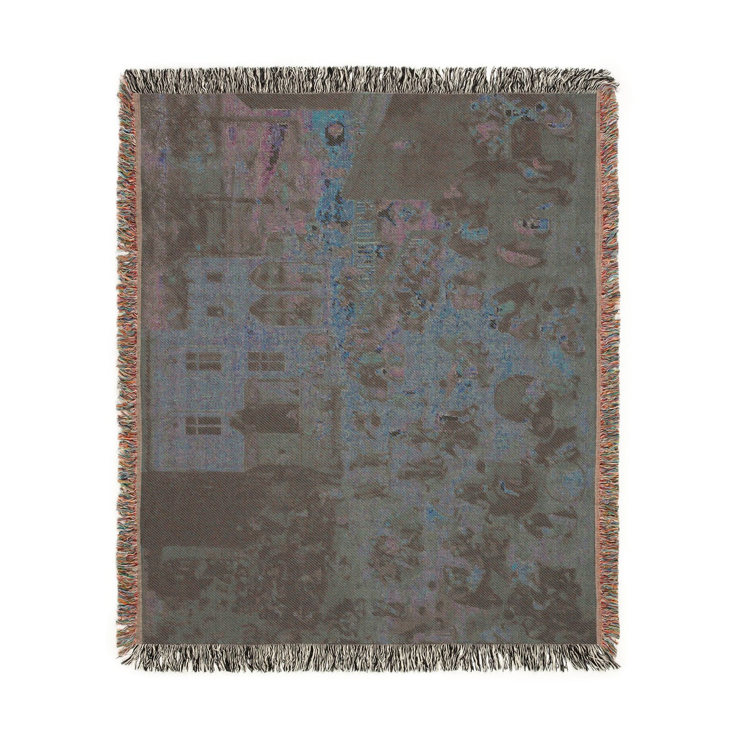Pieter Bruegel the Elder - Children’s Games - Google Art Project | Woven Tapestry Blanket