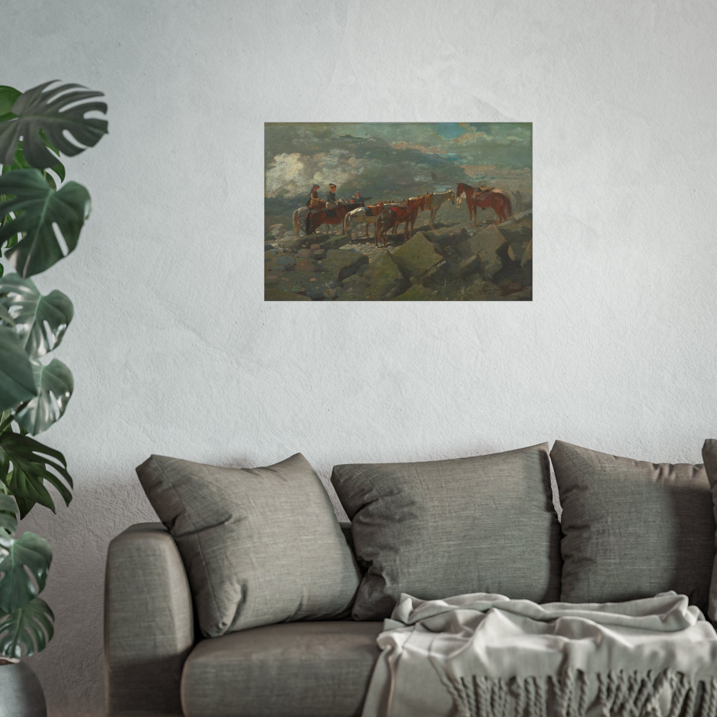 Winslow Homer - Mount Washington | Fine Art Poster