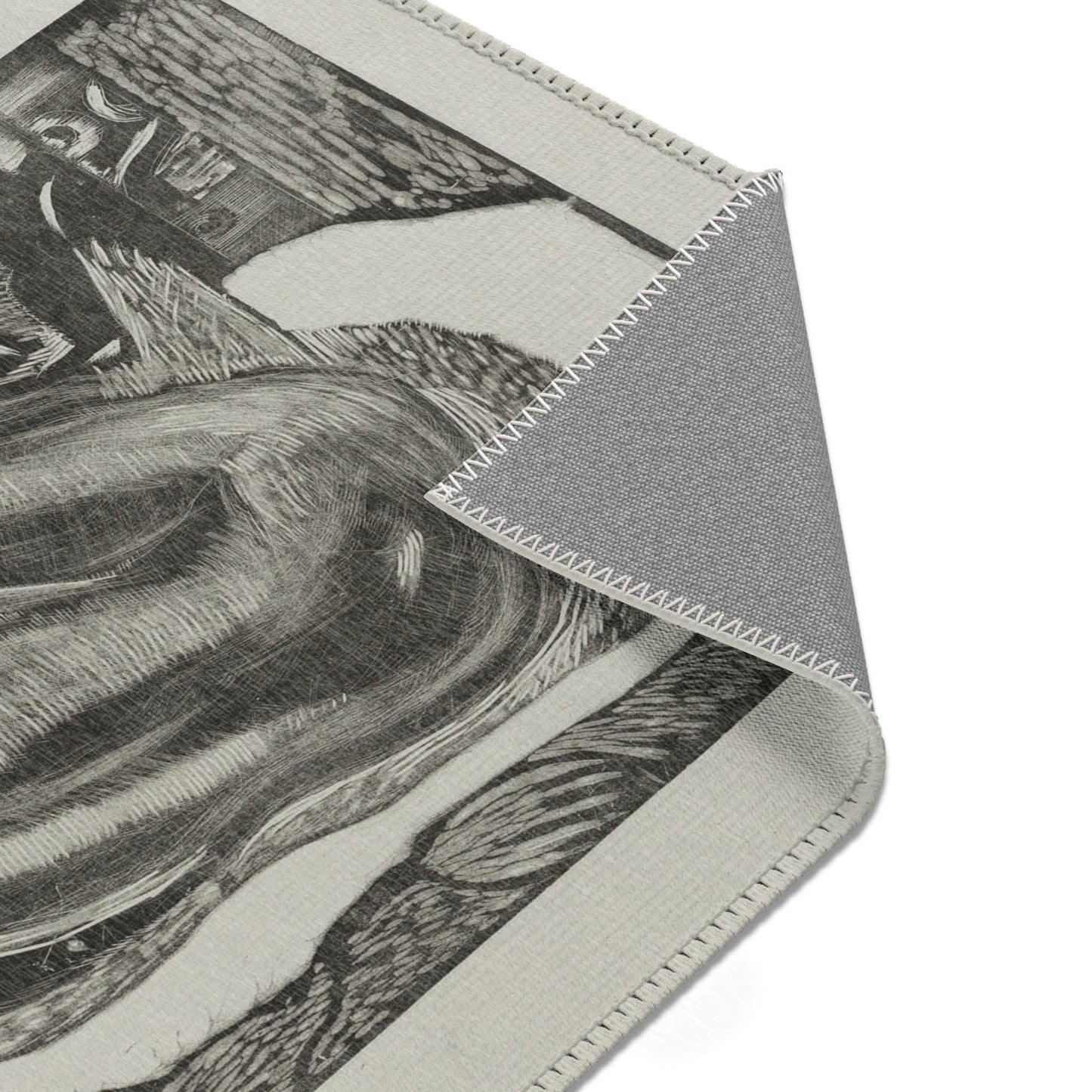 Paul Gauguin - Manao tupapau (She Thinks of the Ghost or The Ghost Thinks of Her), from the Noa Noa Suite | Area Rug