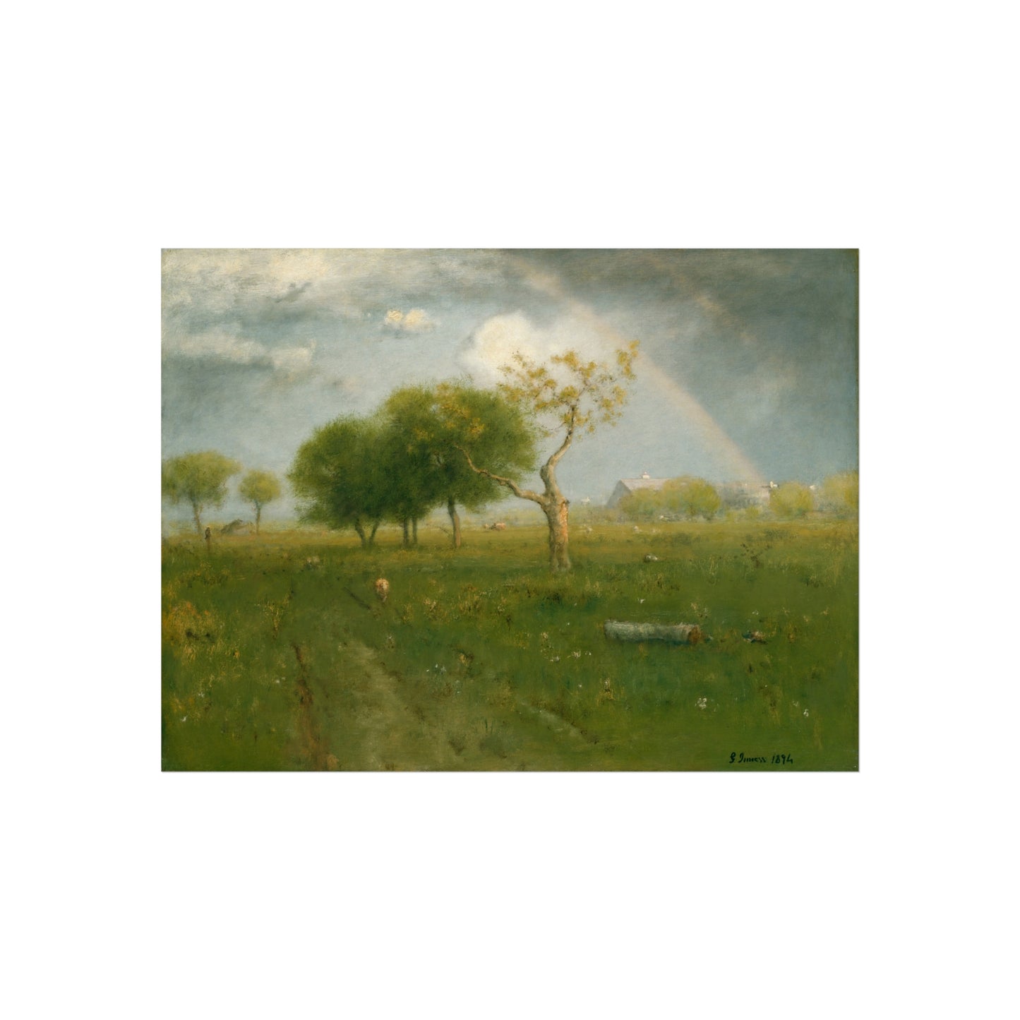 George Inness - After a Summer Shower | Fine Art Poster