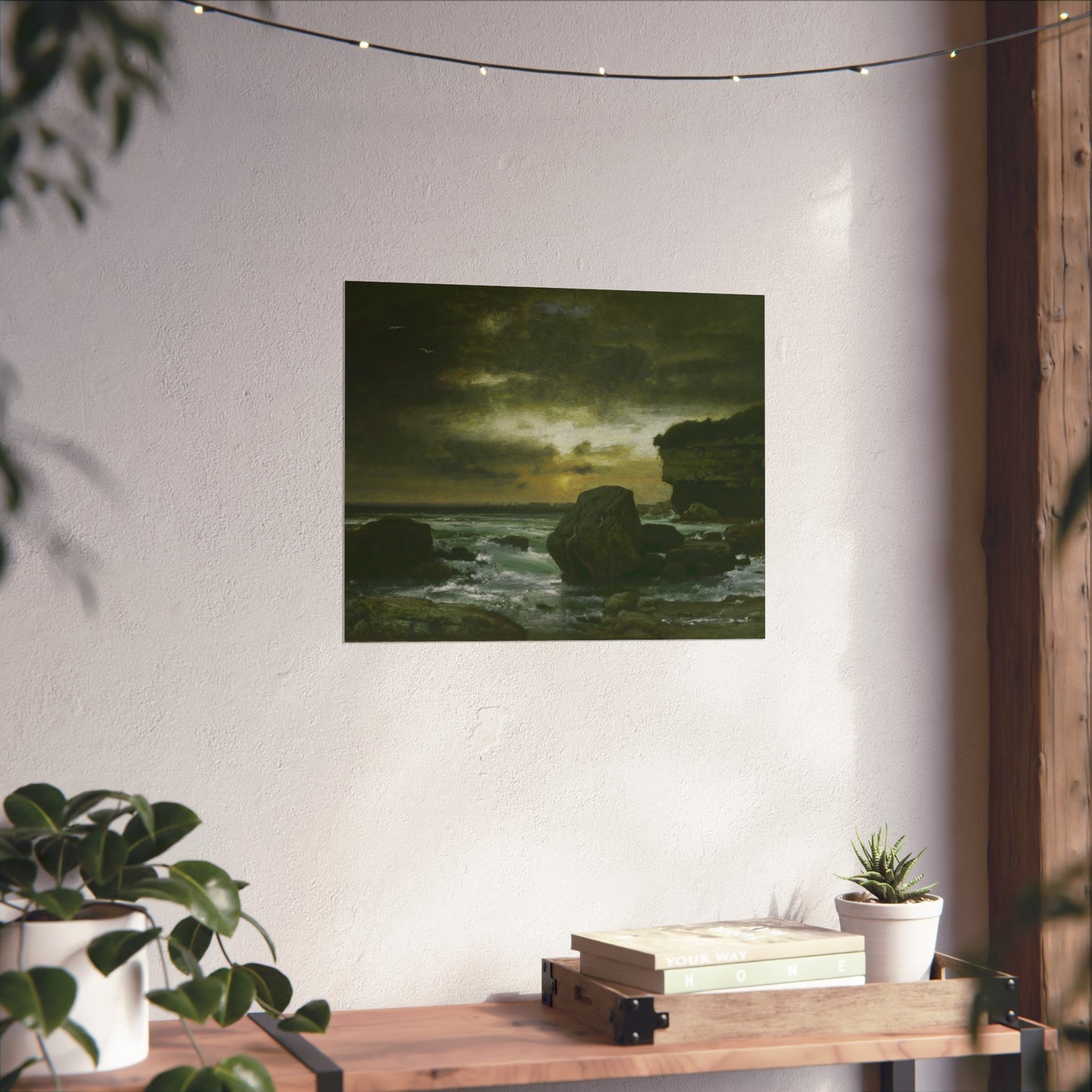 George Inness - A Marine | Fine Art Poster