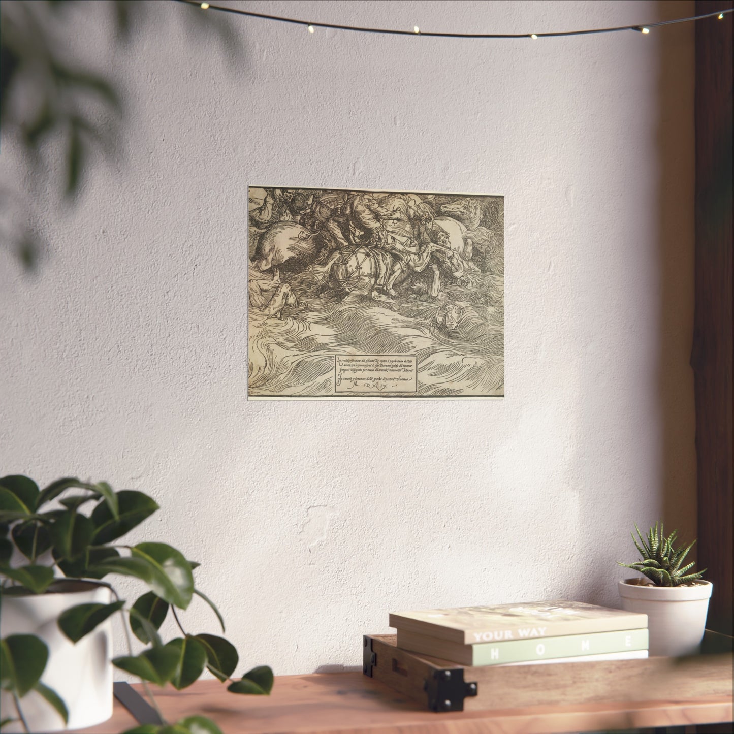 Titian - The Submersion of Pharaoh's Army in the Red Sea | Fine Art Poster