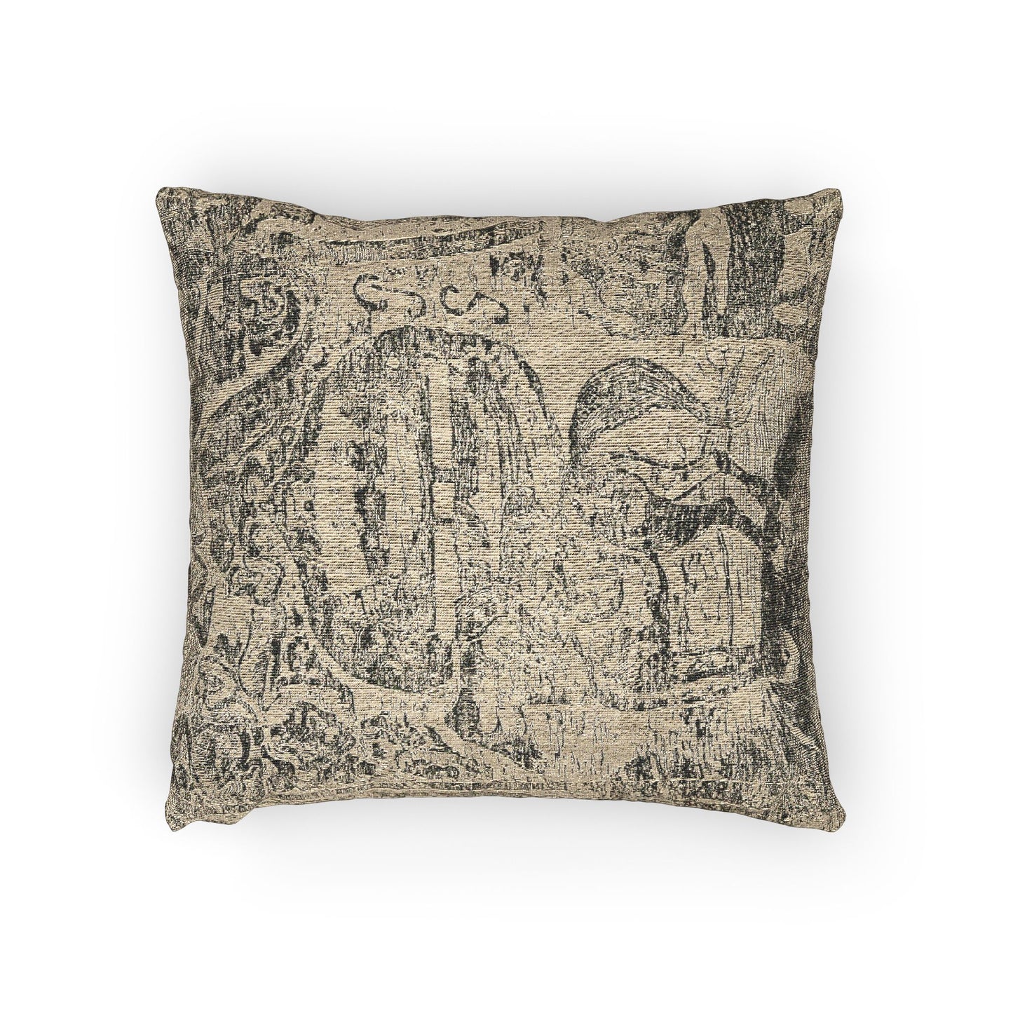 Paul Gauguin - Horse, with Other Animals and Ornaments | Woven Pillow