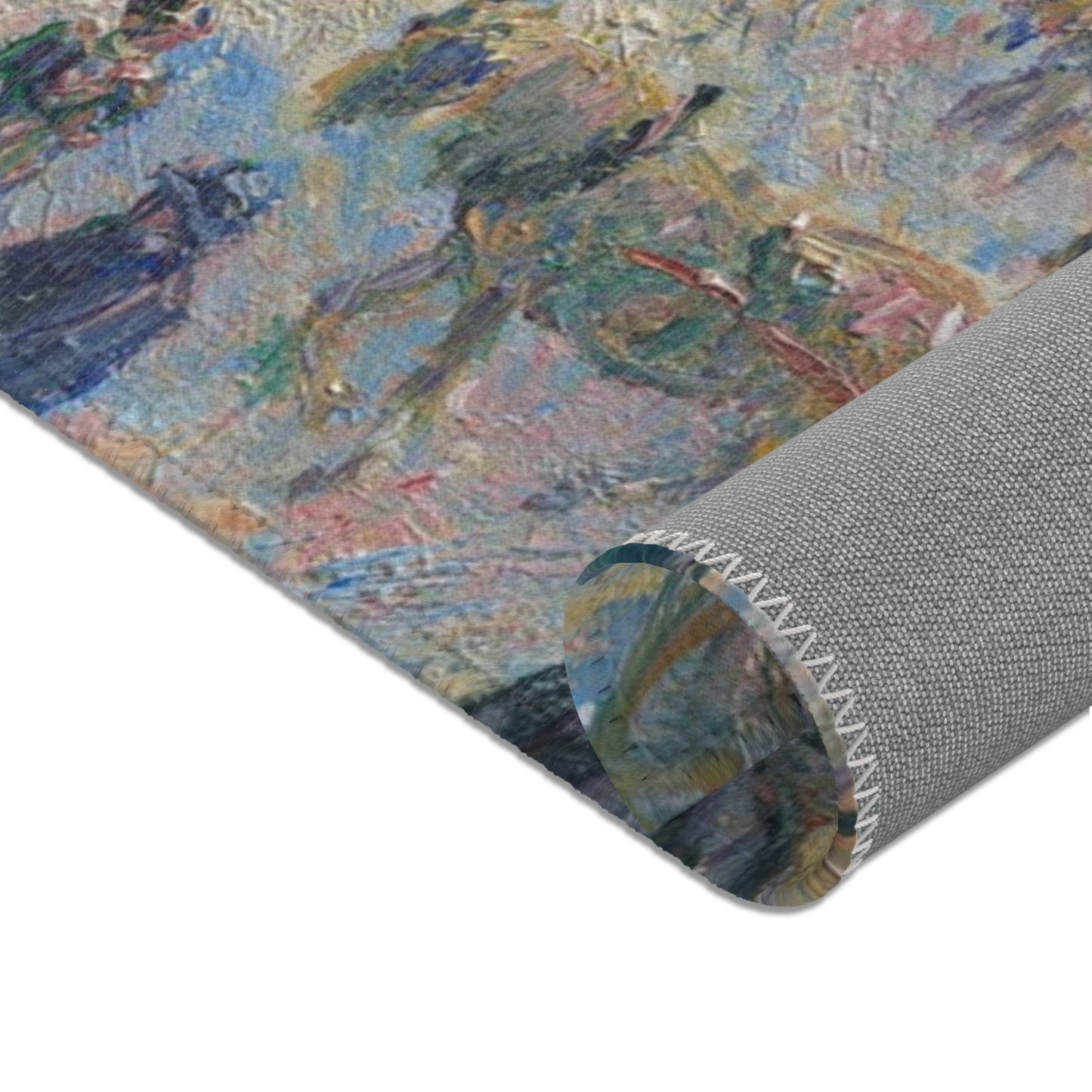 Camille Pissarro - The Place du Havre, Paris | Area Rug