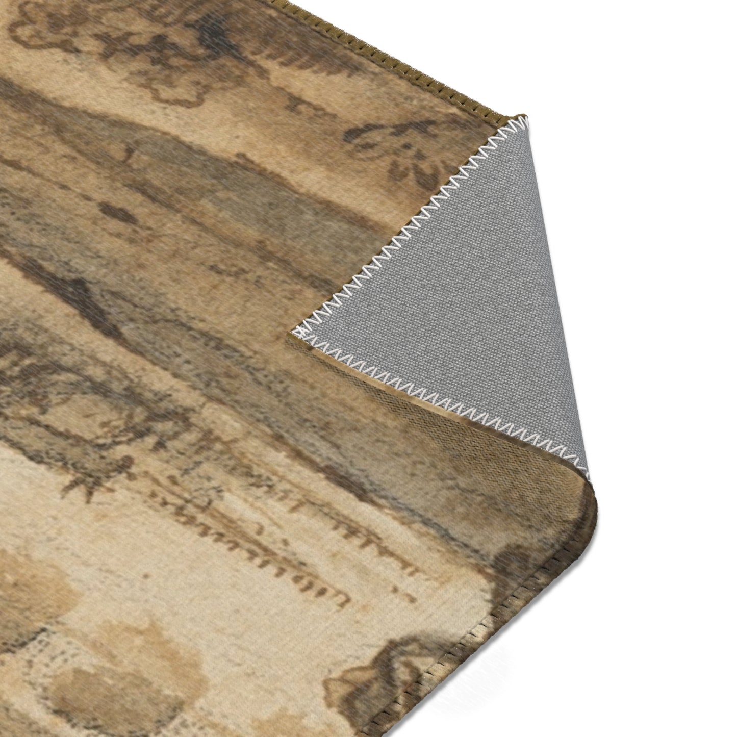 Claude Lorrain - A Wooded River Landscape with Jacob, Laban, and His Daughters | Area Rug