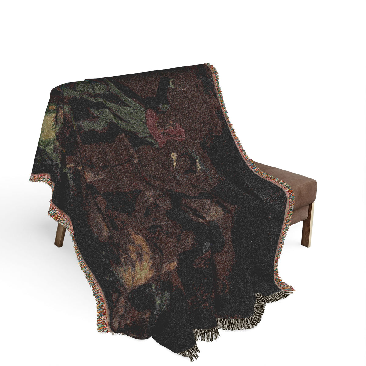 Dante's Bark (after Delacroix) Tapestry Blanket