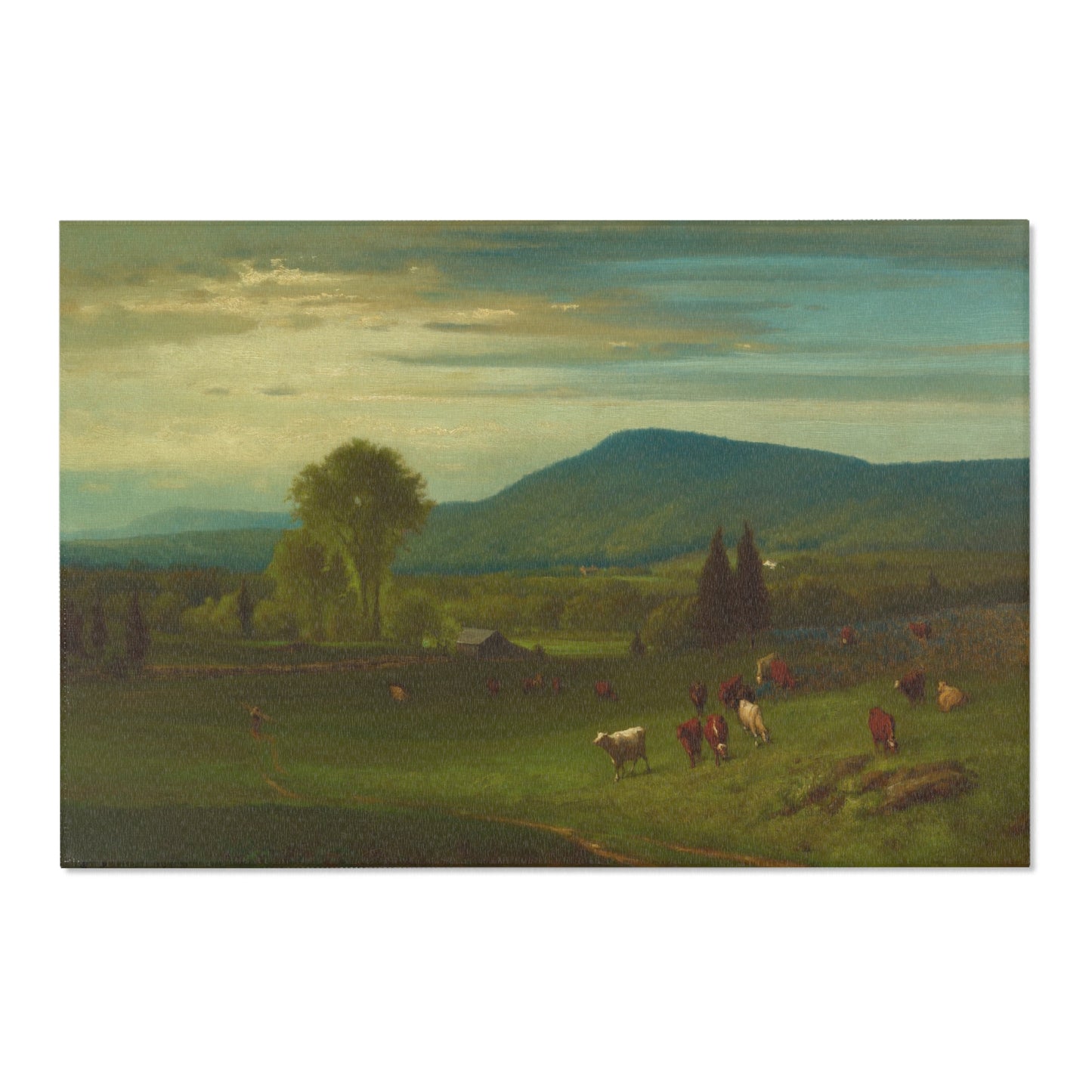 George Inness - Summer in the Catskills | Area Rug