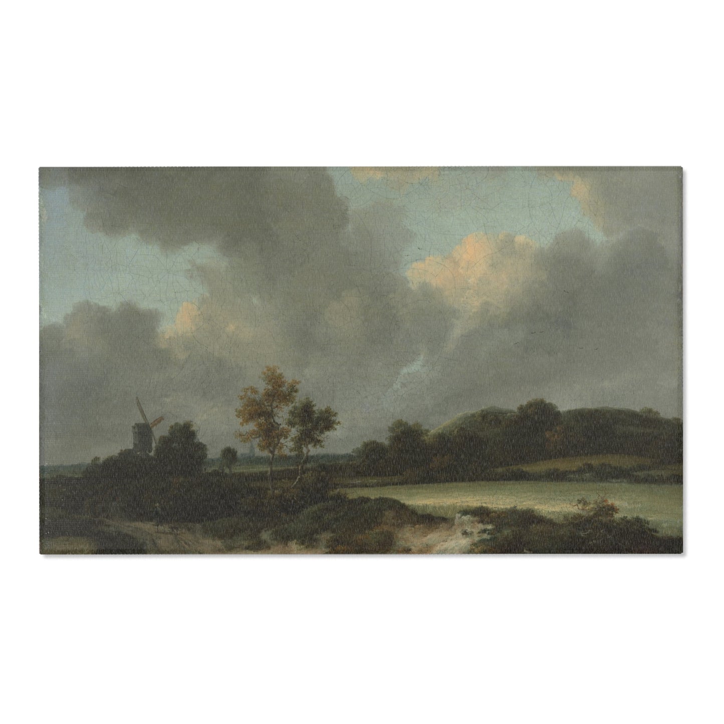 Jacob van Ruisdael - Grainfields | Area Rug