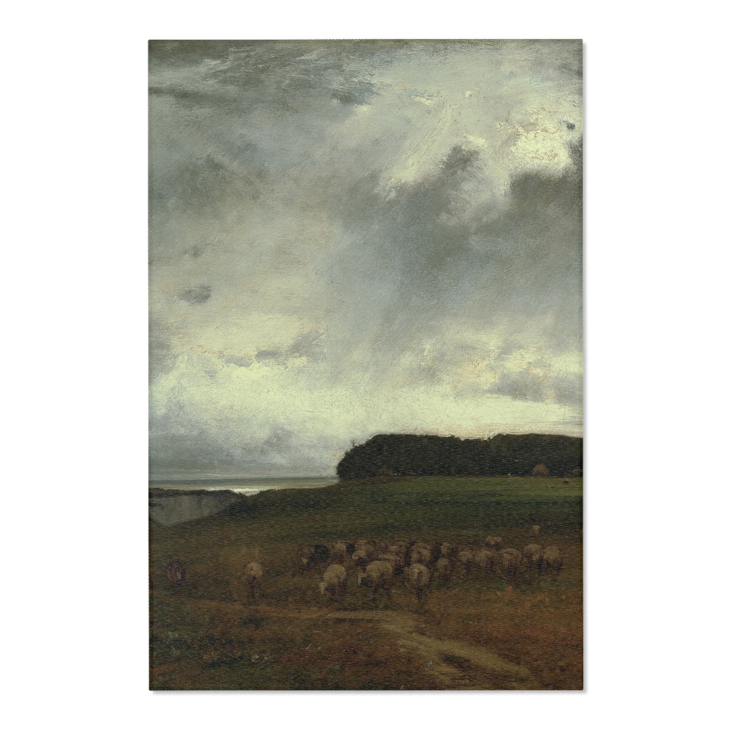 George Inness - The Storm | Area Rug