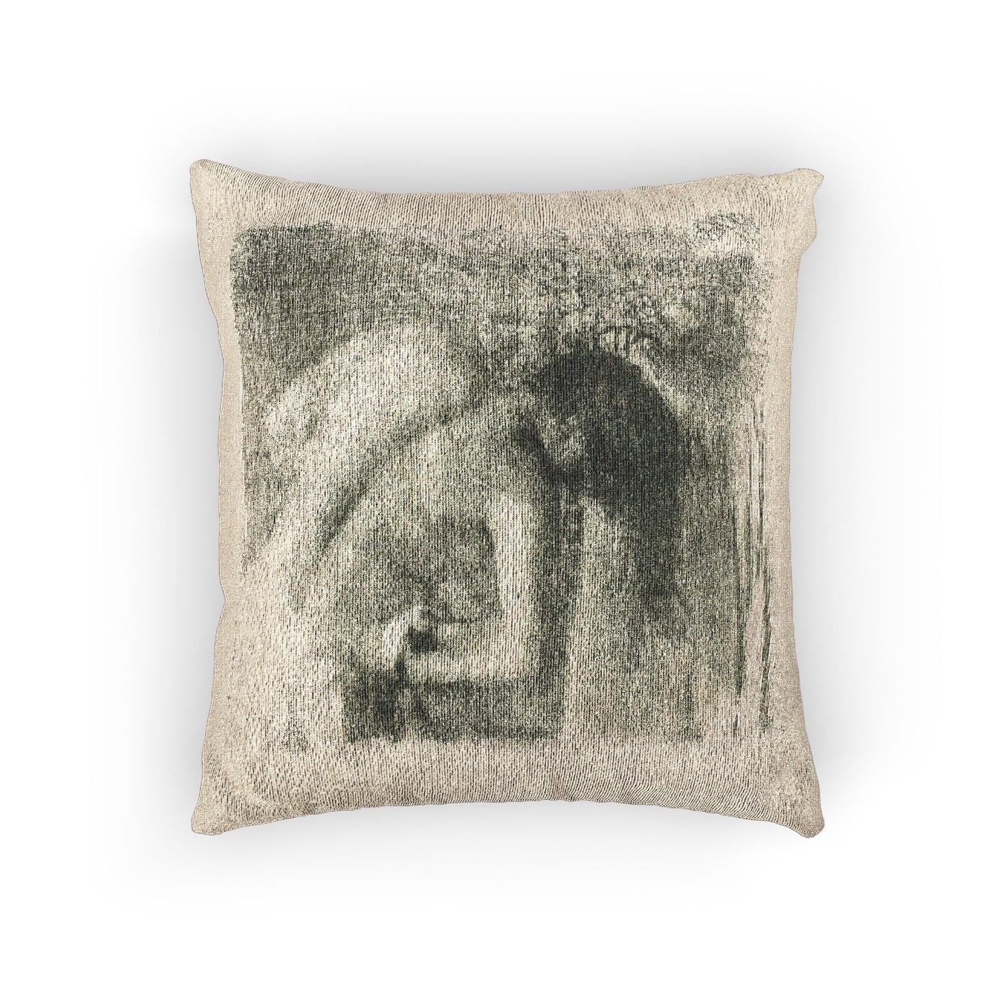 Hilaire Germain Edgar Degas - After the Bath (large version) | Woven Pillow