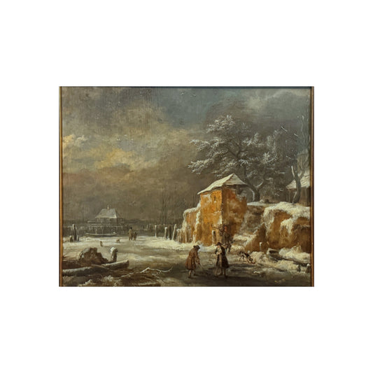 Winter Landscape — Jacob van Ruisdael Fine Art Poster