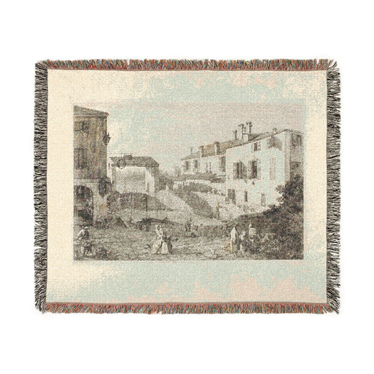 The Gates of Dolo — Canaletto Tapestry Blanket