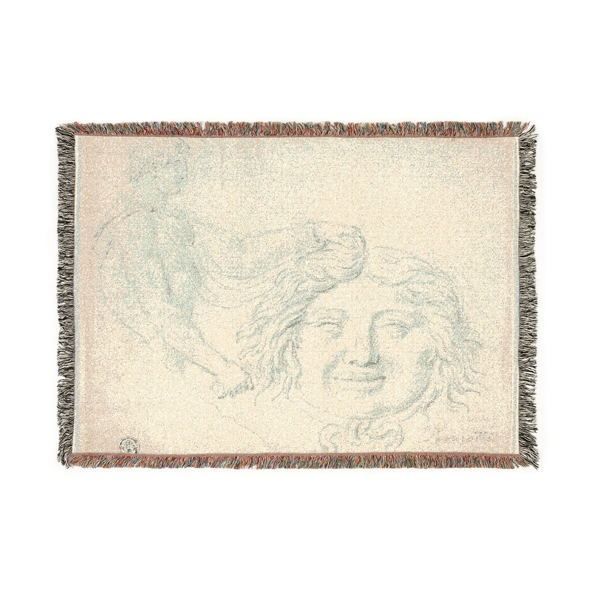 Perseus and the Gorgon's Head (style of David) Tapestry Blanket