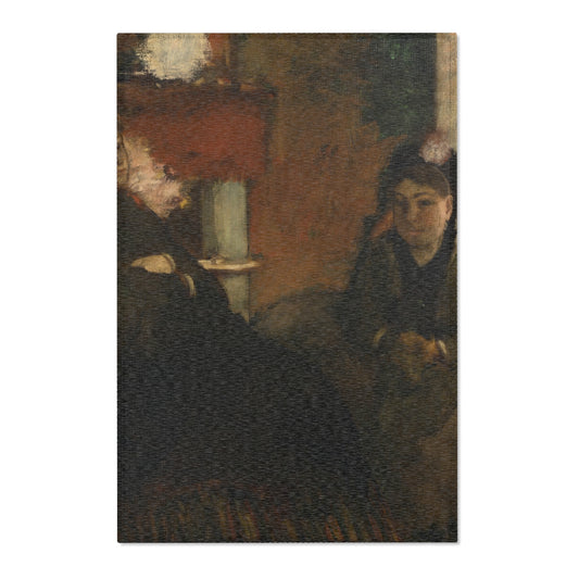 Portrait of Mme Lisle and Mme Loubens — Degas Area Rug