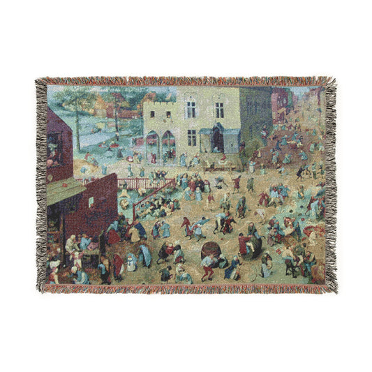 Children's Games — Bruegel Tapestry Blanket
