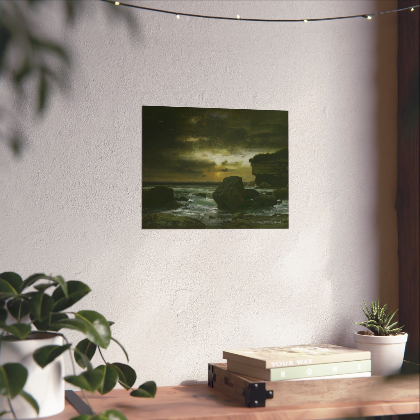 George Inness - A Marine | Fine Art Poster