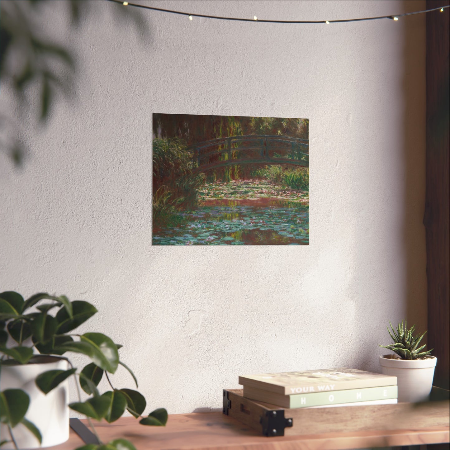 Claude Monet - Water Lily Pond | Fine Art Poster