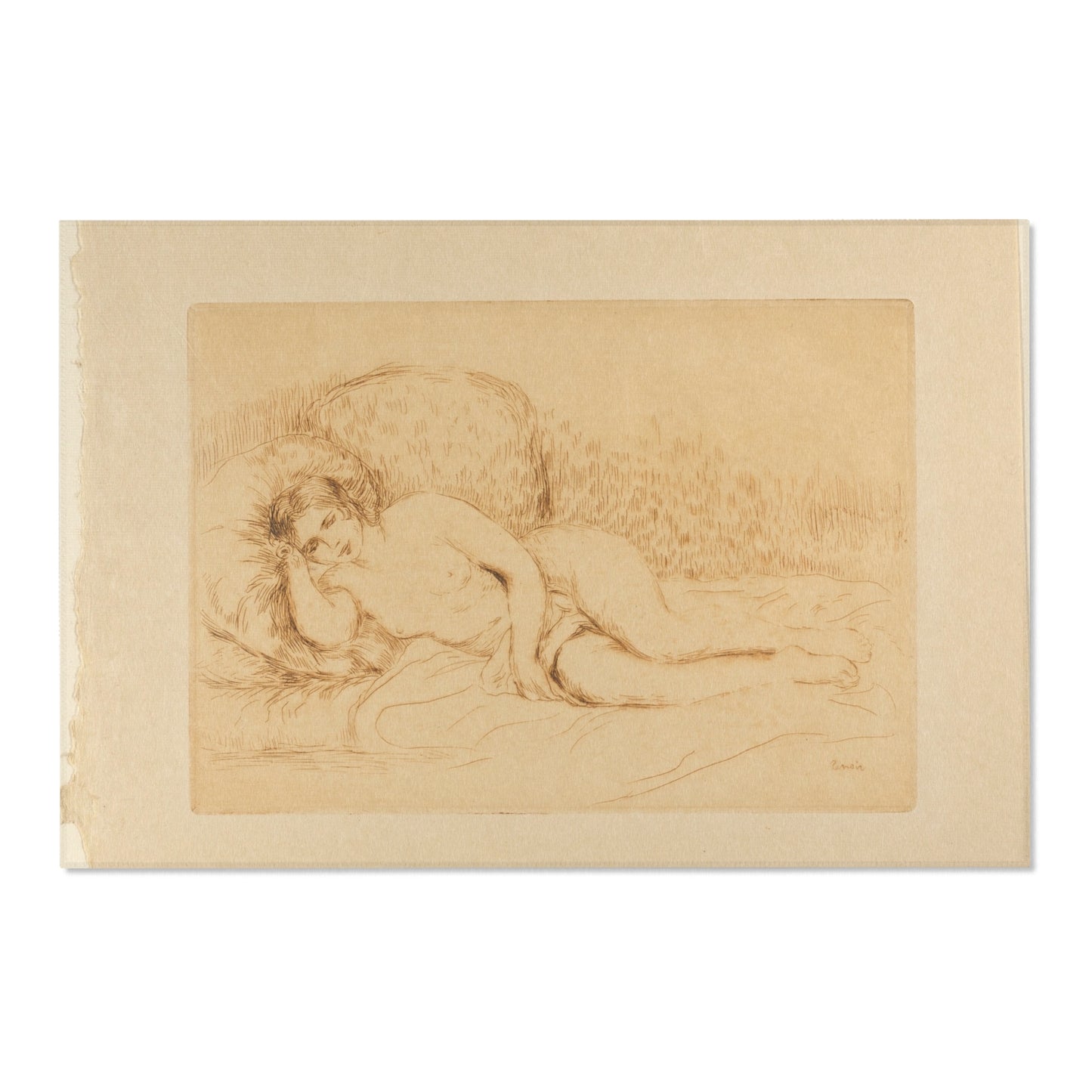 Pierre-Auguste Renoir - Reclining Nude | Area Rug