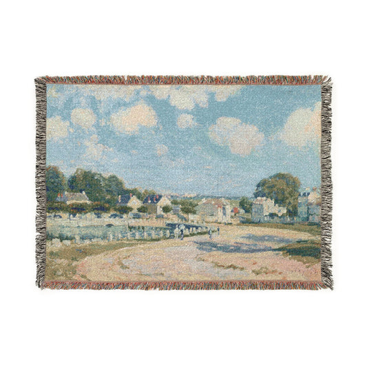 Watering Place at Marly — Sisley Tapestry Blanket