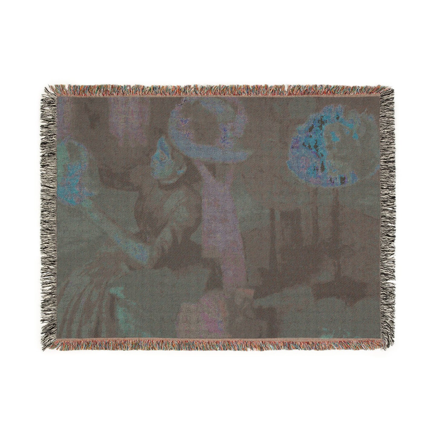 Hilaire Germain Edgar Degas - The Millinery Shop | Woven Tapestry Blanket