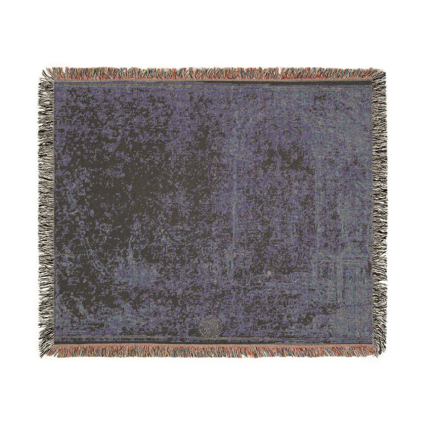 Style of Francesco Guardi - Ruins in a Park, Two Figures | Woven Tapestry Blanket