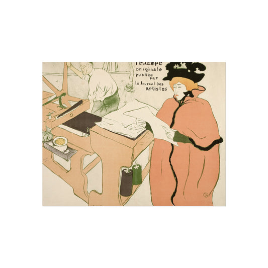 Cover for the first album of L'Estampe originale — Henri de Toulouse-Lautrec Fine Art Poster