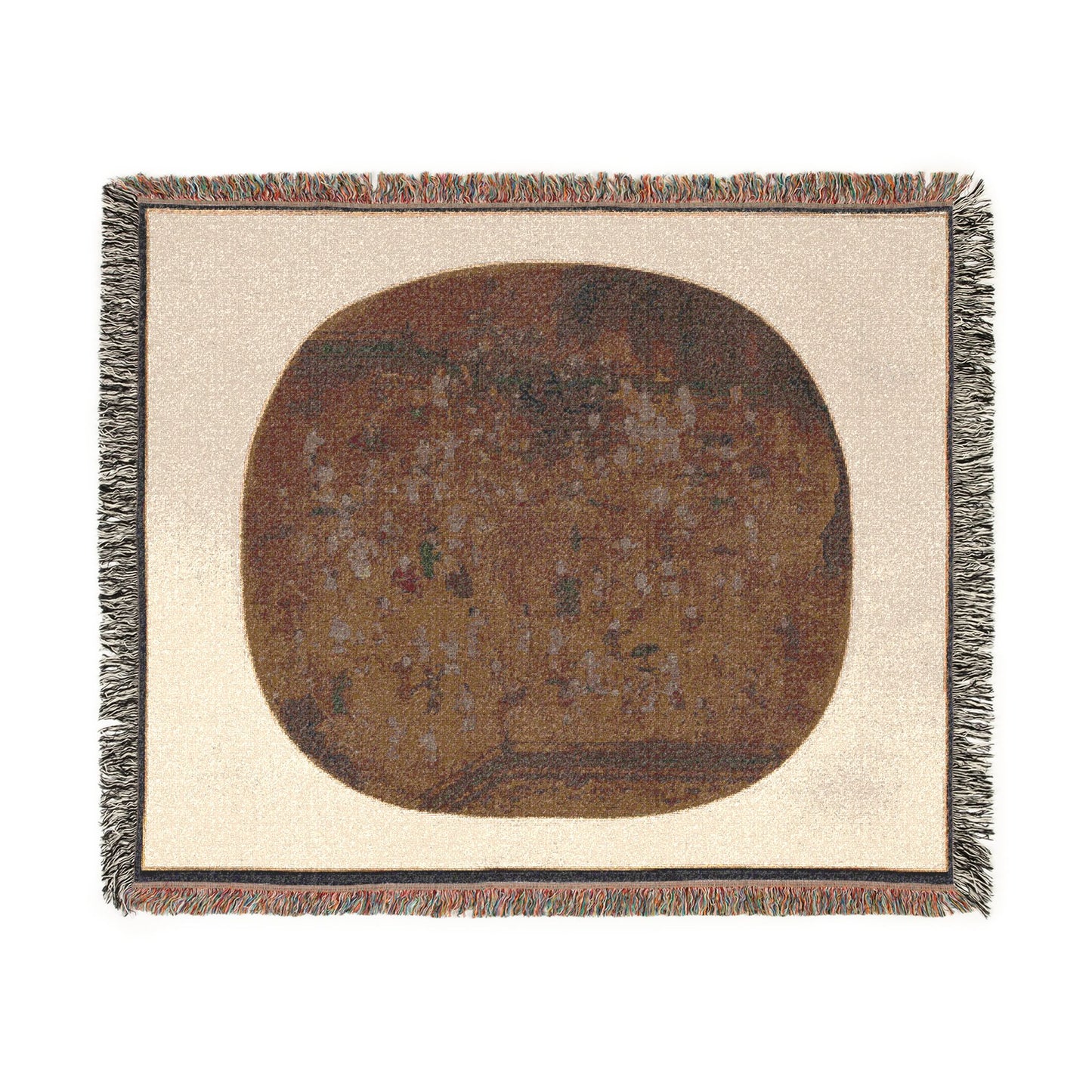 084_one-hundred-children-at-play | Woven Tapestry Blanket