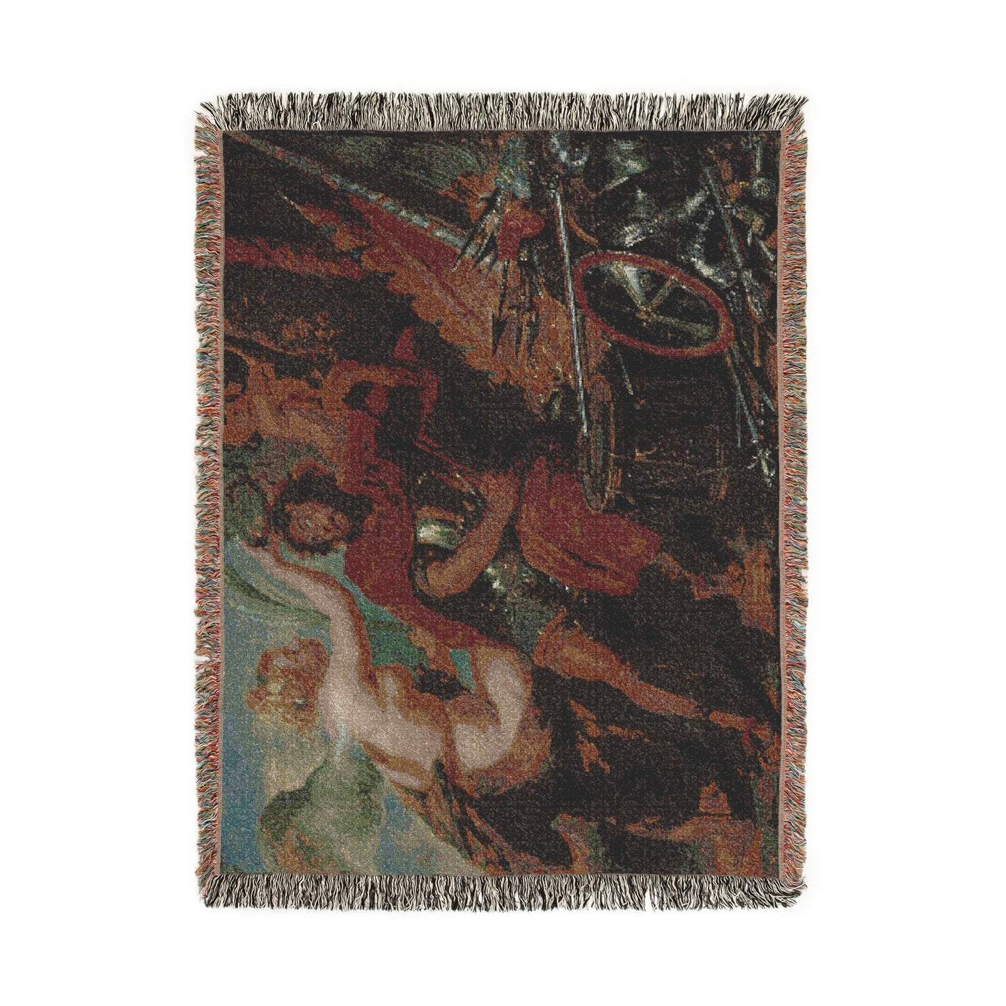 Follower of Peter Paul Rubens - The Apotheosis of the Hero | Woven Tapestry Blanket