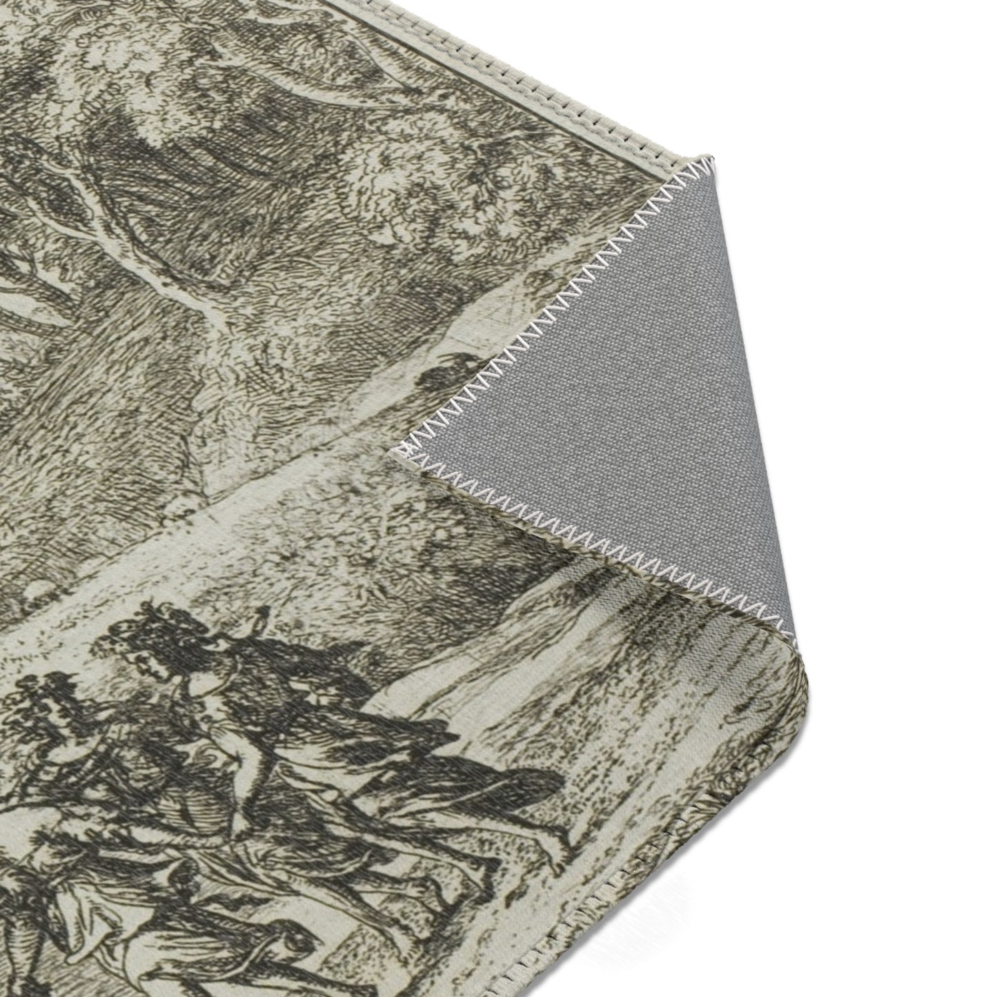 Claude Lorrain - Time, Apollo and the Seasons | Area Rug