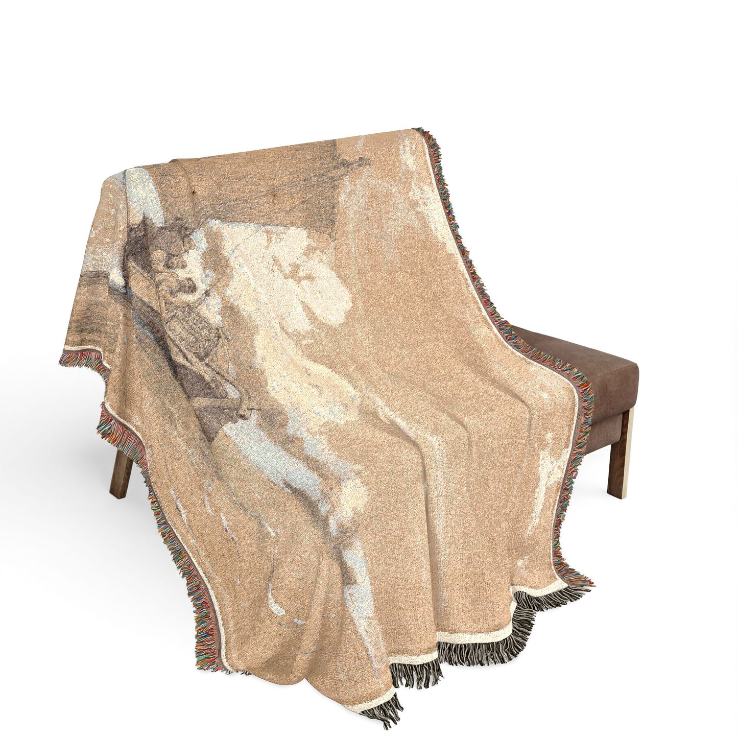 Winslow Homer - Fishing off Scarborough | Woven Tapestry Blanket