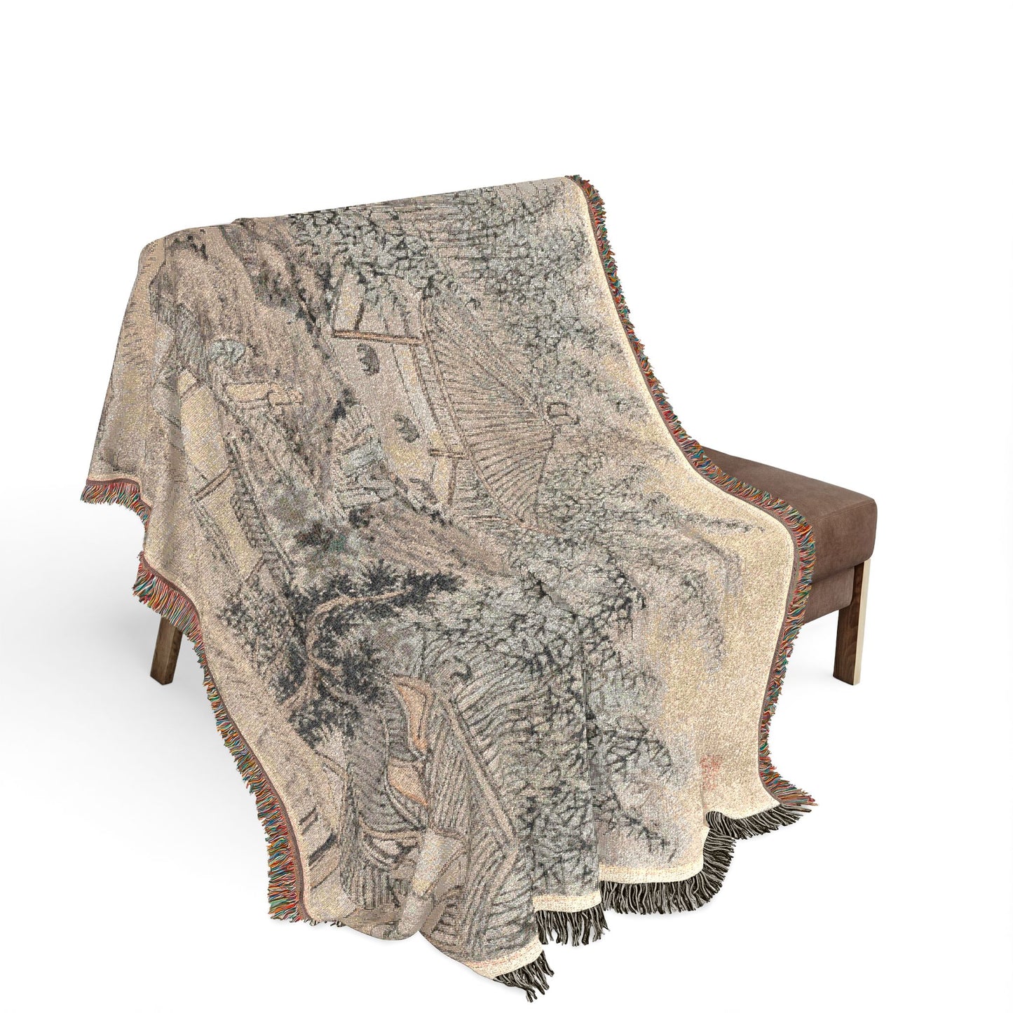 105_bamboo-pavilion-tiger-hill | Woven Tapestry Blanket