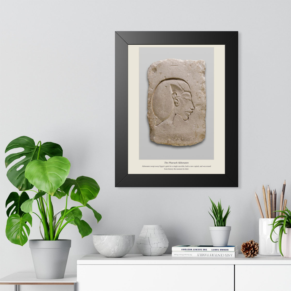 Framed Vertical Poster