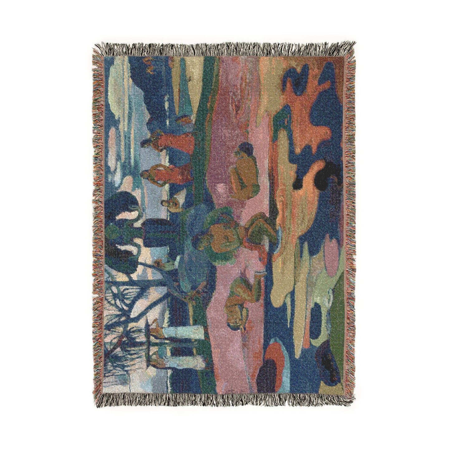 Paul Gauguin - Mahana no atua (Day of the God) | Woven Tapestry Blanket