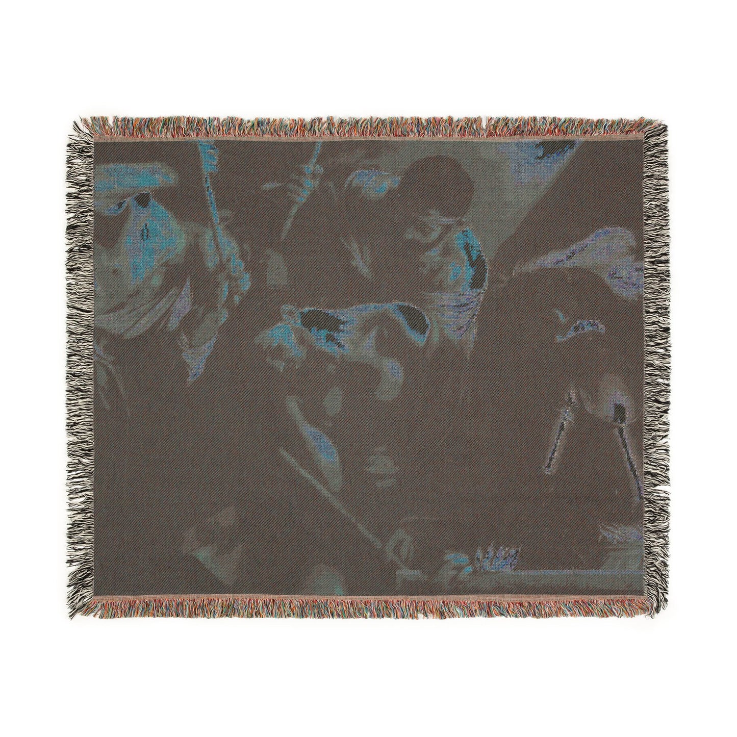 Michelangelo Merisi, called Caravaggio - The Crowning with Thorns - Google Art Project | Woven Tapestry Blanket