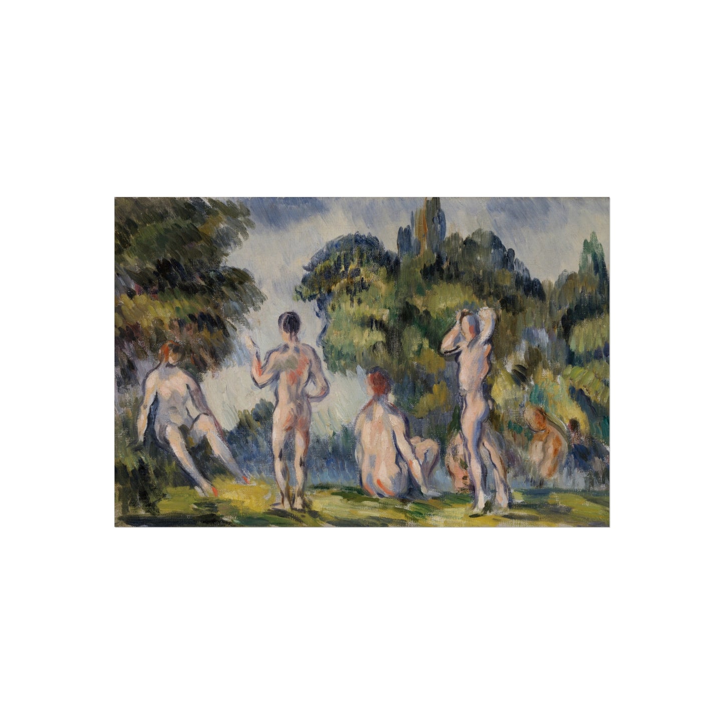 Paul Cezanne - Bathers | Fine Art Poster