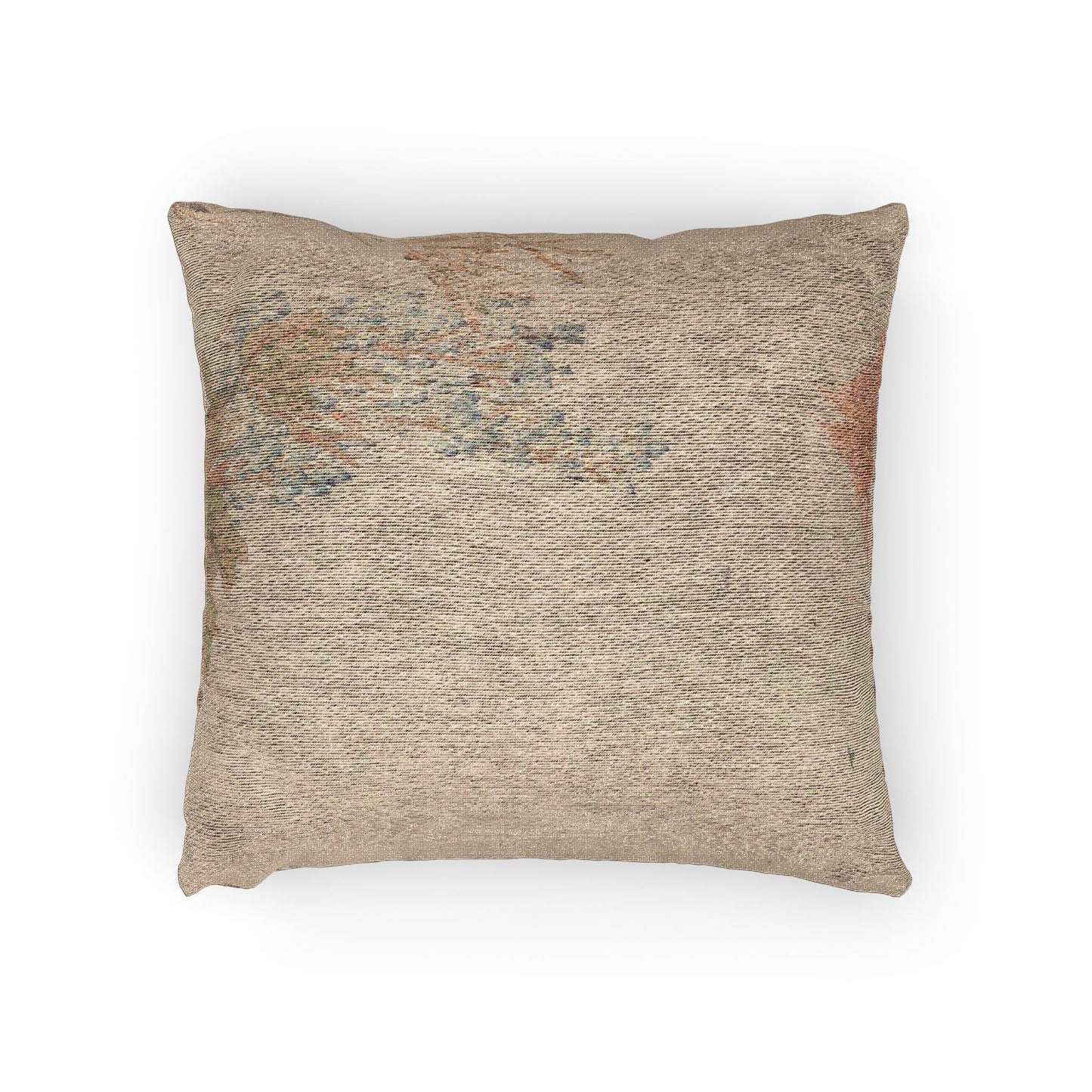 Wisteria and Goldfish II Woven Pillow