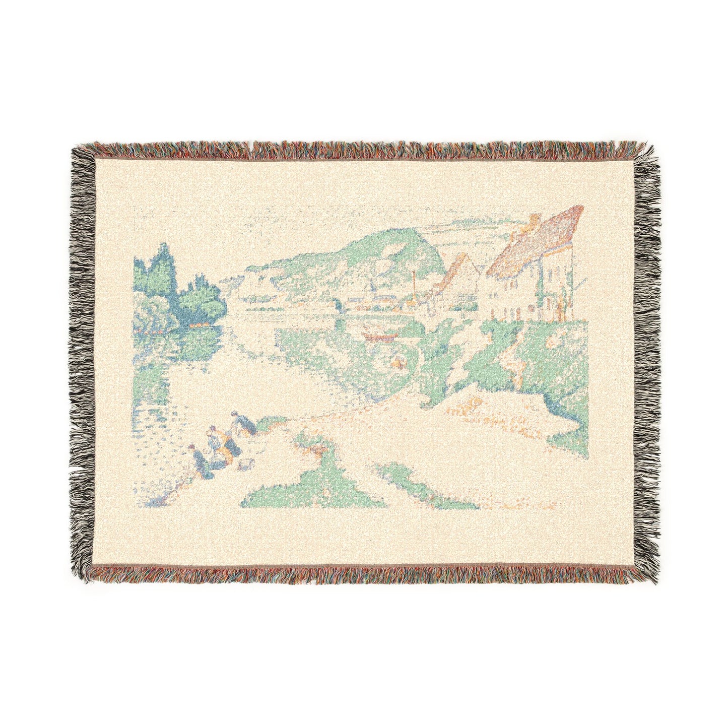 Paul Signac - The Andelys | Woven Tapestry Blanket