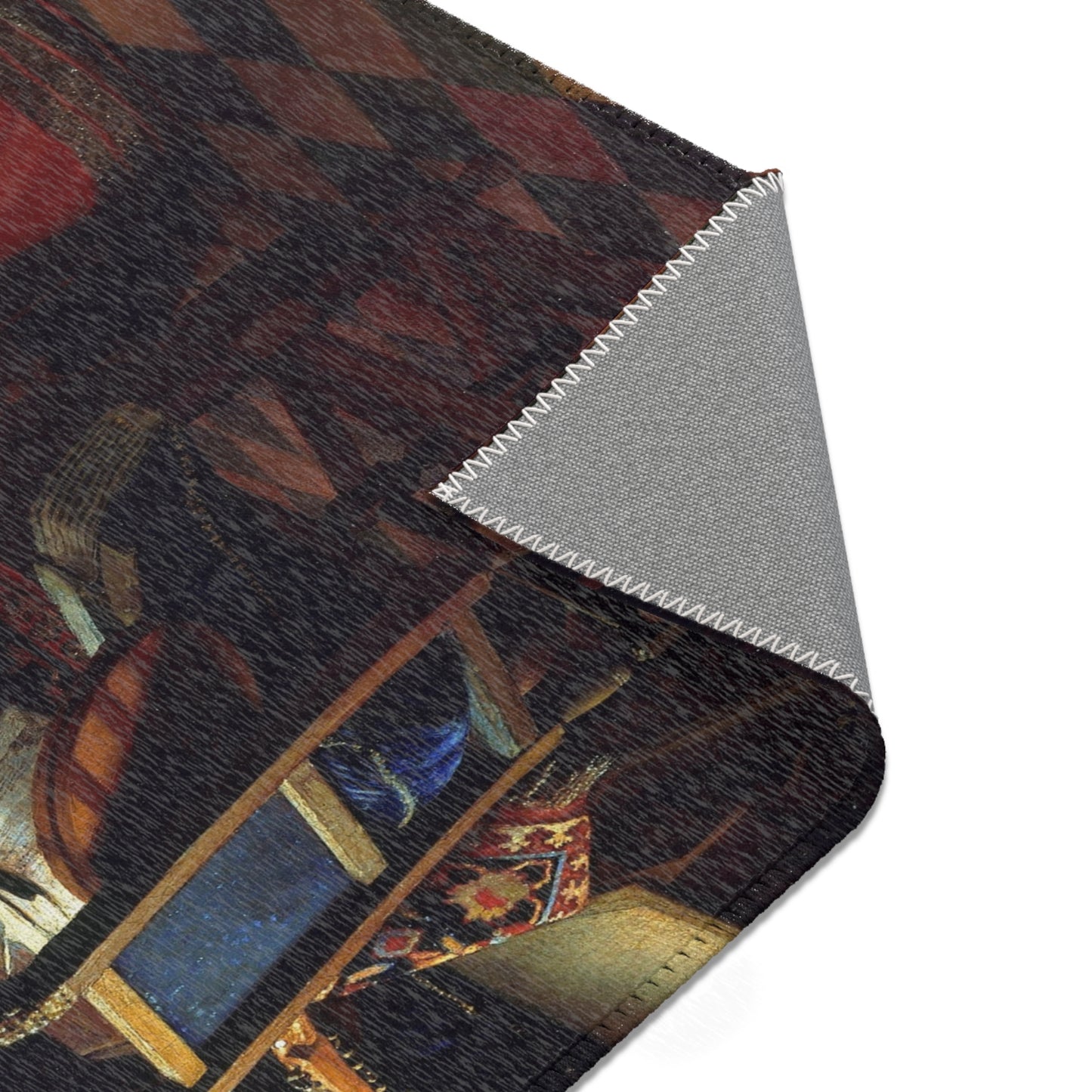 Jan Vermeer van Delft - The Glass of Wine - Google Art Project | Area Rug