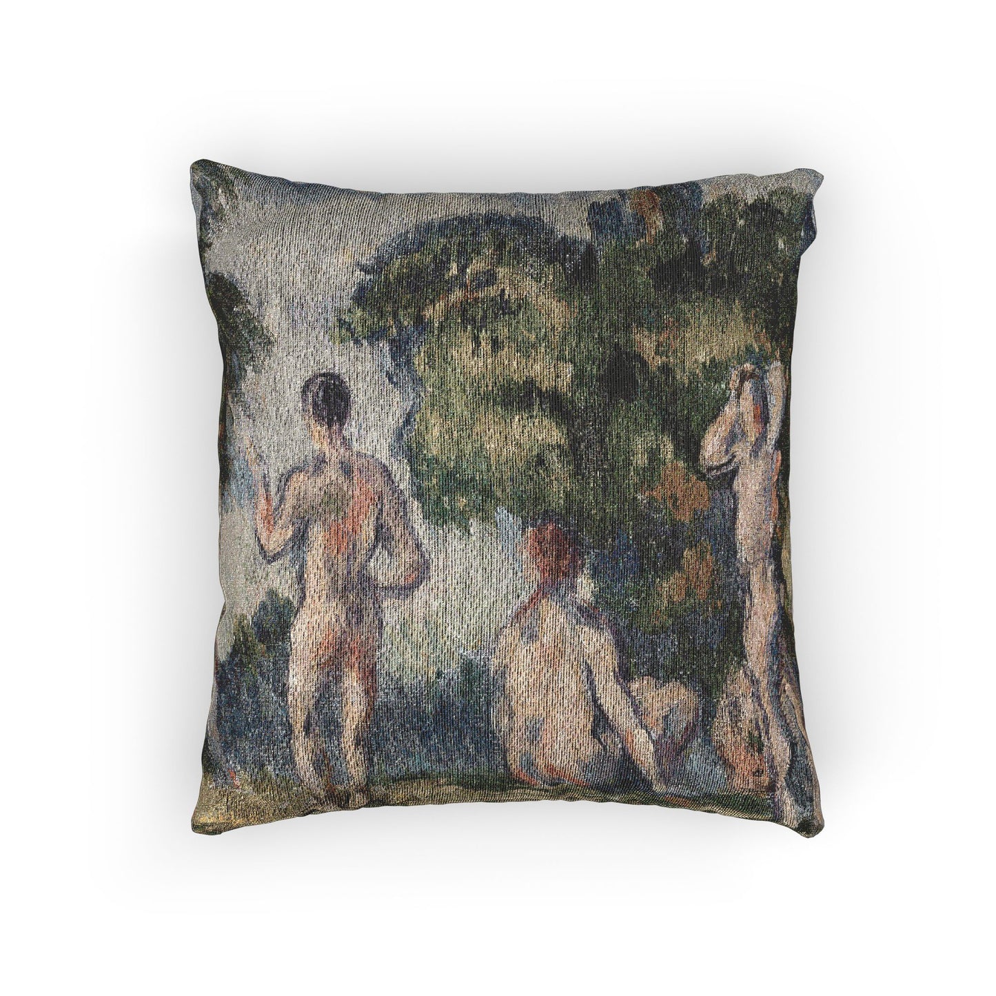Paul Cezanne - Bathers | Woven Pillow