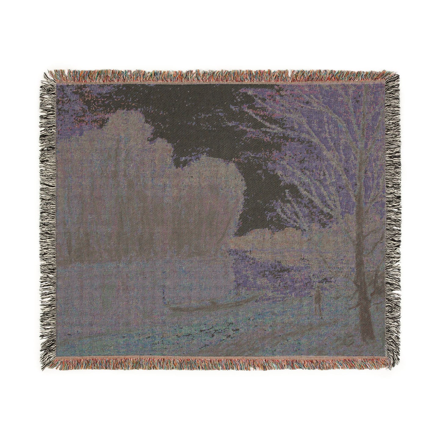Alfred Sisley - The Loire | Woven Tapestry Blanket