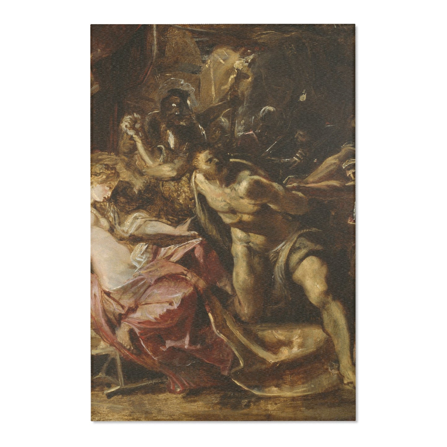 Peter Paul Rubens - The Capture of Samson | Area Rug