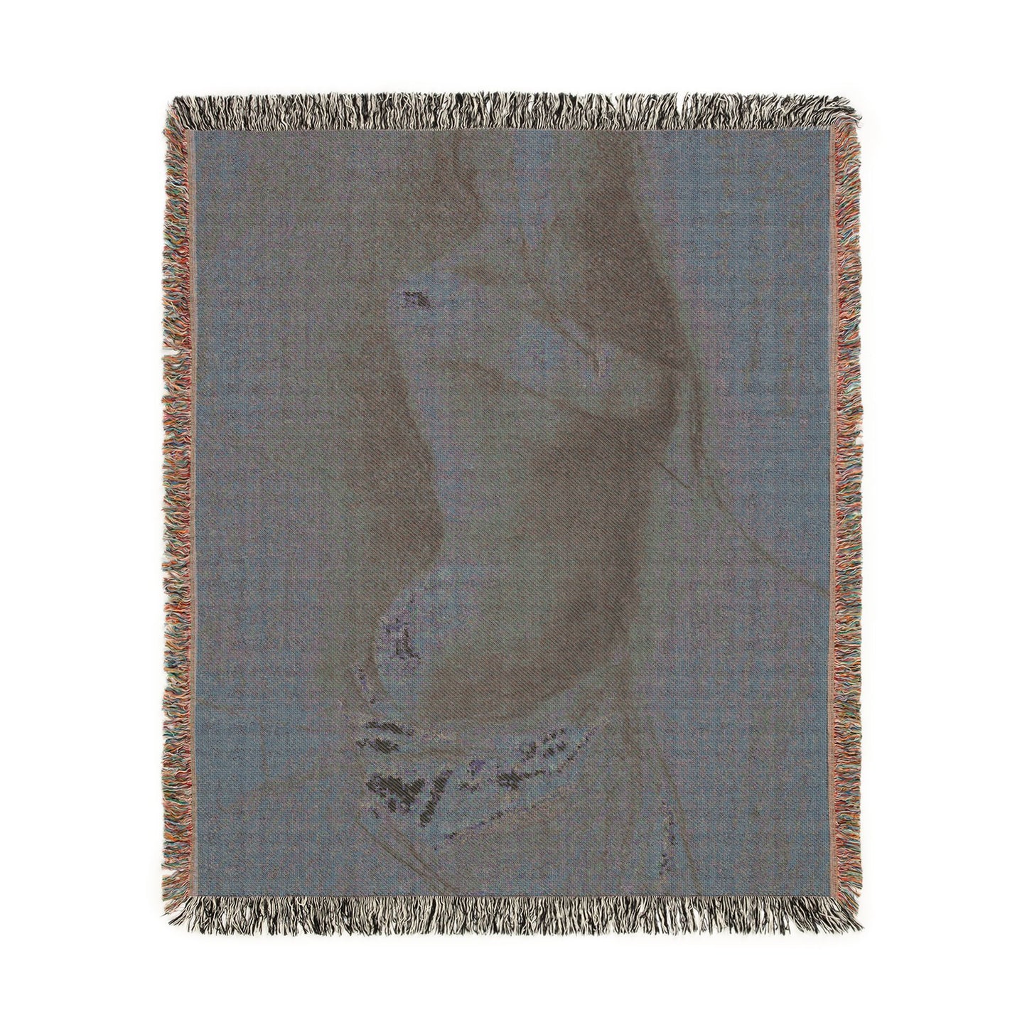 Pierre Puvis de Chavannes - Study of a Sleeping Woman | Woven Tapestry Blanket