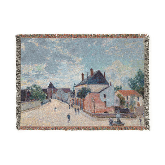 Street in Moret — Sisley Tapestry Blanket