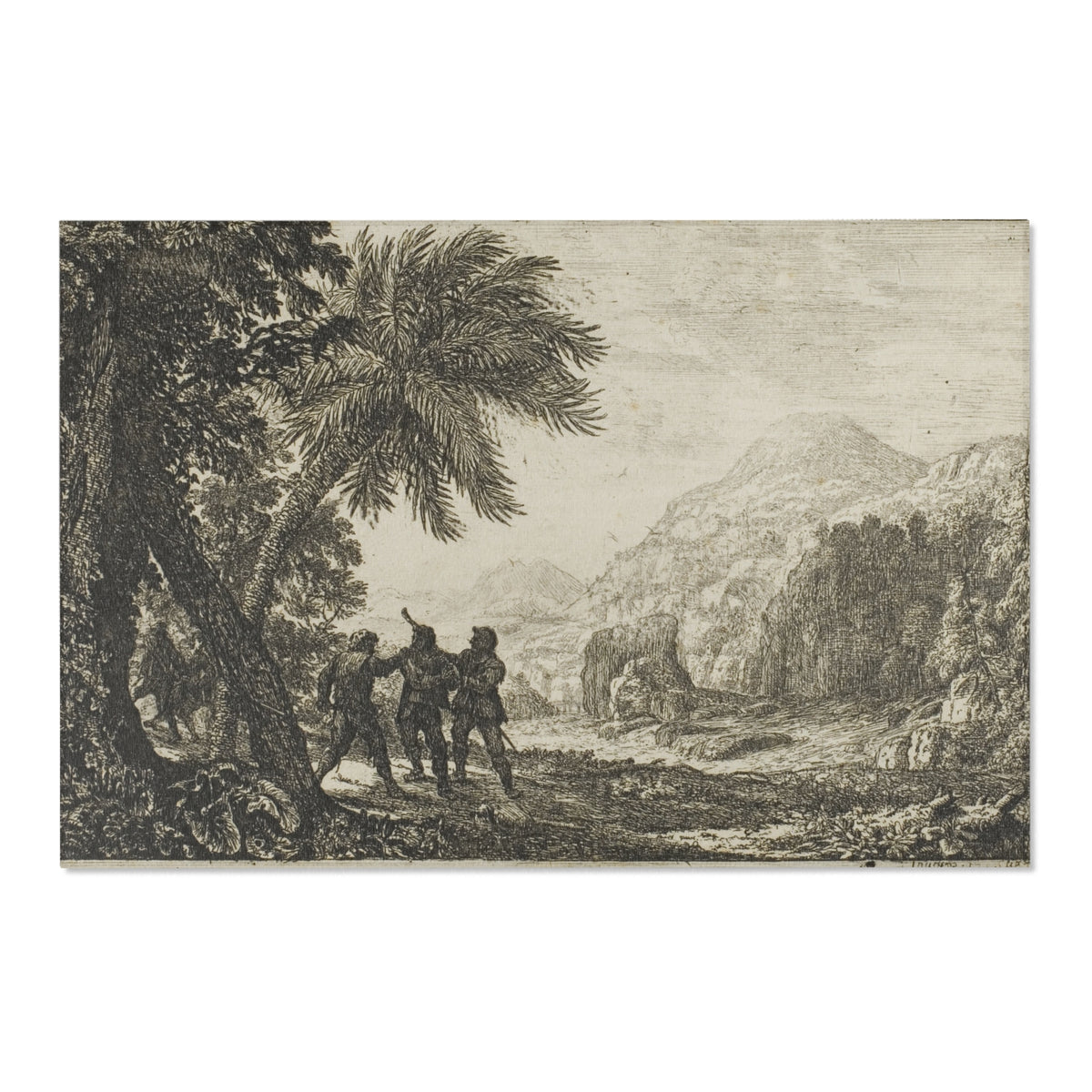 Scene of Brigands — Lorrain Area Rug