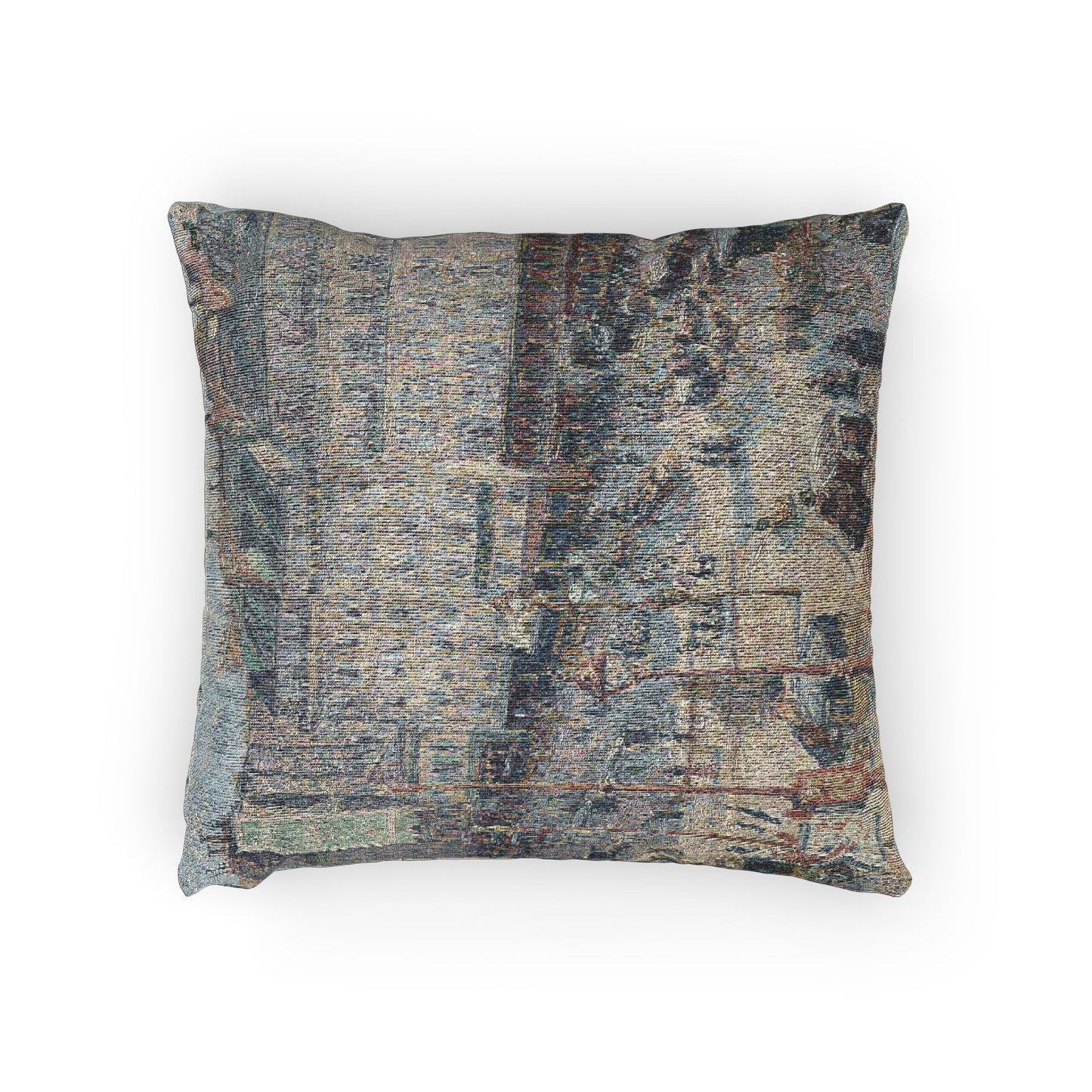 The Place du Havre, Paris — Camille Pissarro Woven Pillow