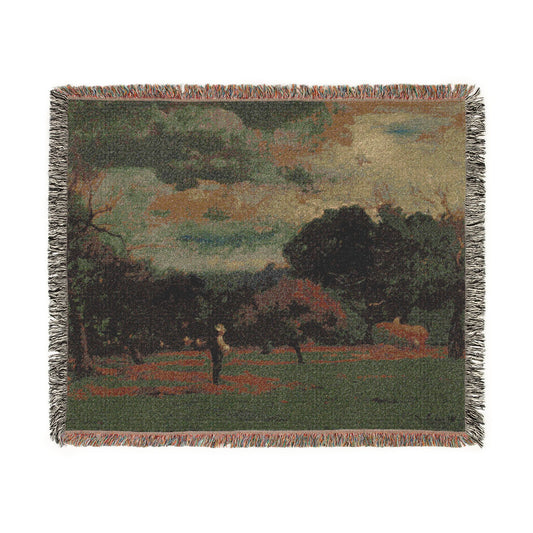 Harvest, Montclair, New Jersey — Inness Tapestry Blanket
