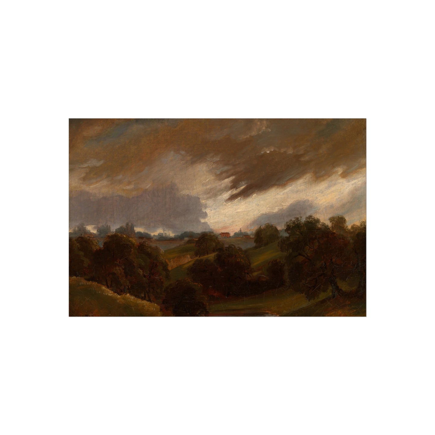 Style of John Constable - Hampstead, Stormy Sky | Fine Art Poster