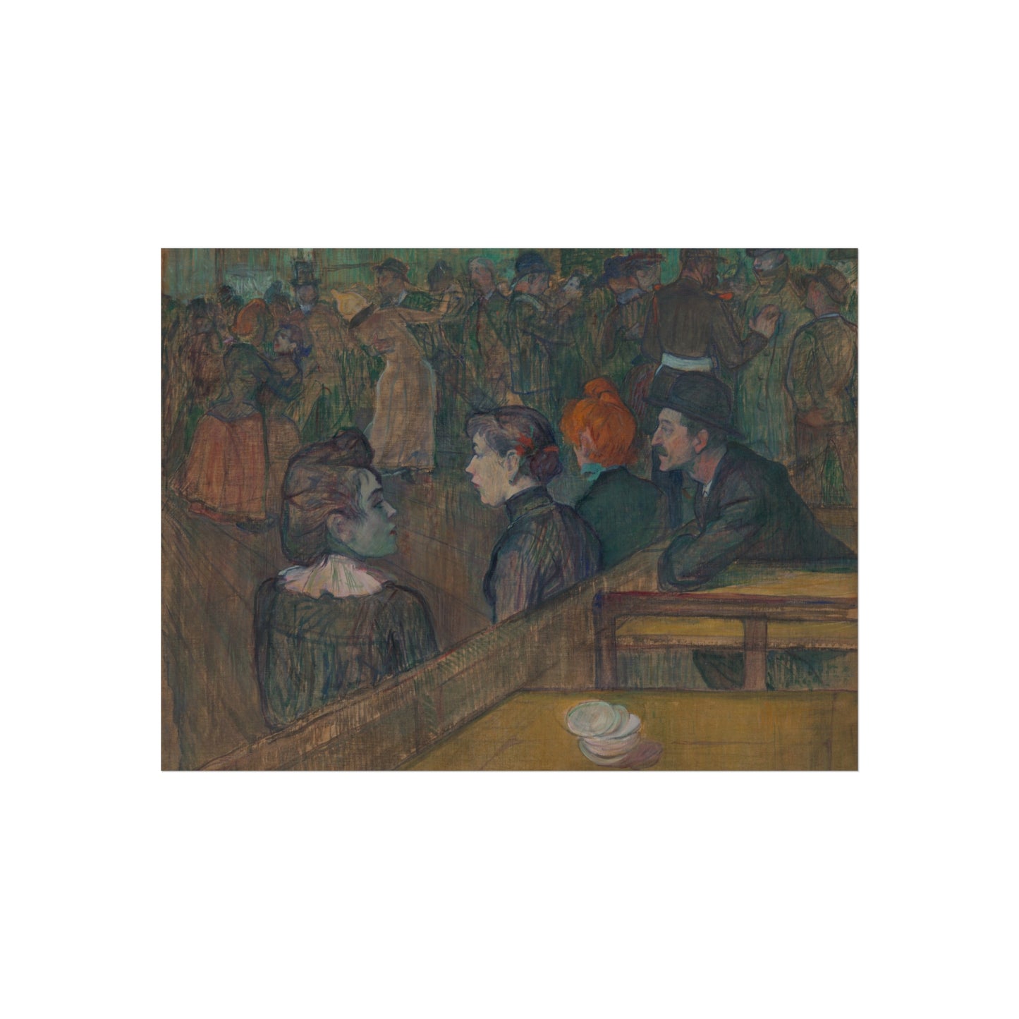 Henri de Toulouse-Lautrec - Moulin de la Galette | Fine Art Poster