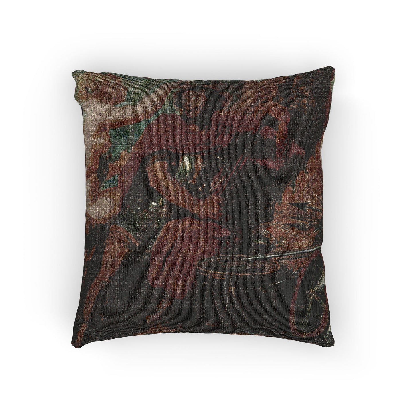 Follower of Peter Paul Rubens - The Apotheosis of the Hero | Woven Pillow
