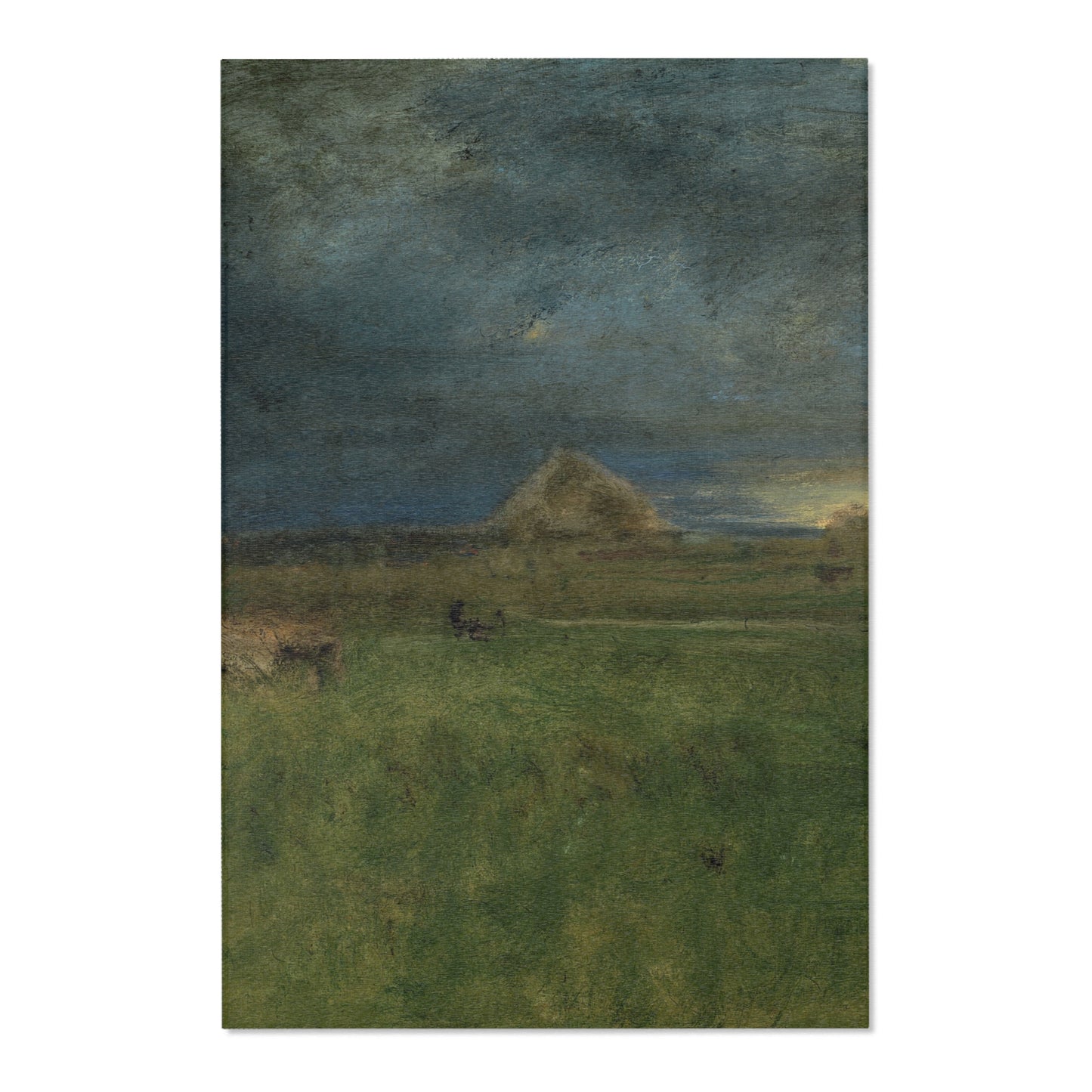 George Inness - The Lonely Farm, Nantucket | Area Rug